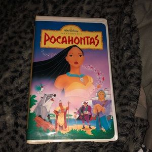 Pocahontas original VHS